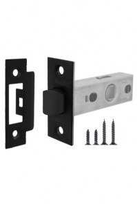 Interior mortise latch Fuaro (Fuaro) PLASTIC P12-45-25 BL black